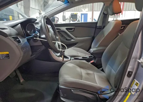 2015 Hyundai Elantra Se из США, поврежденный, VIN 5NPDH4AE5FH621788